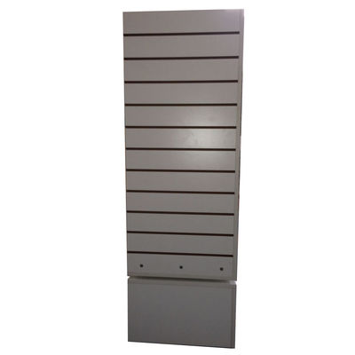 Spinning 4 Sides Slat Panel Display With Metal Hooks